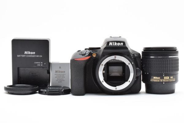 【美品】ニコン Nikon D5600 レンズキット 《ショット数2416回》