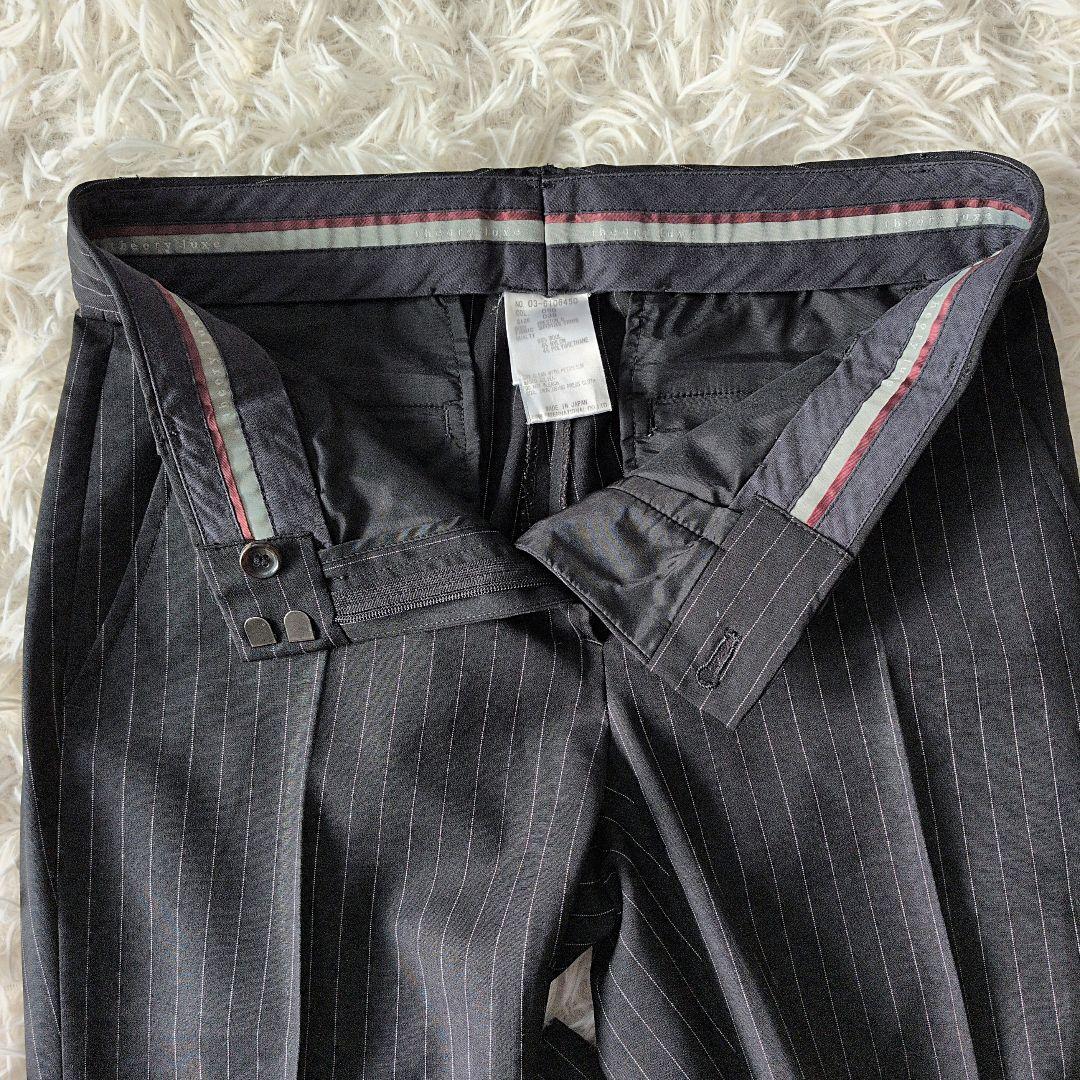 日本製 セオリーリュクスꕤストレッチ セットアップ ストライプ