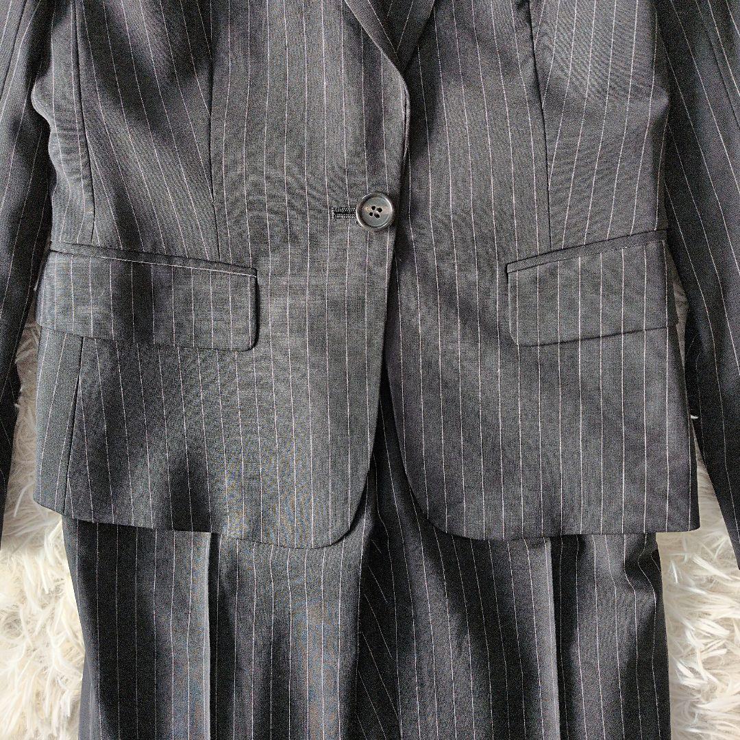 日本製 セオリーリュクスꕤストレッチ セットアップ ストライプ