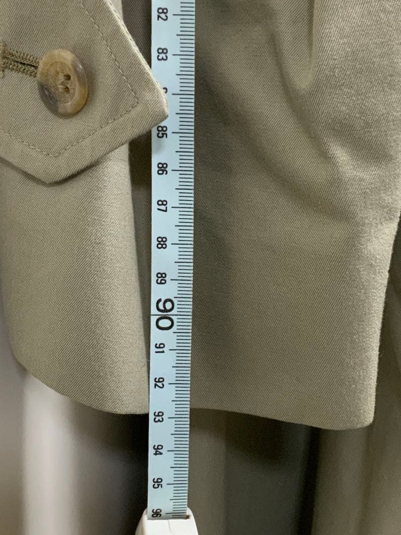 バーバリーロンドン ステンカラーコート ノバチェック 玉虫 XL相当