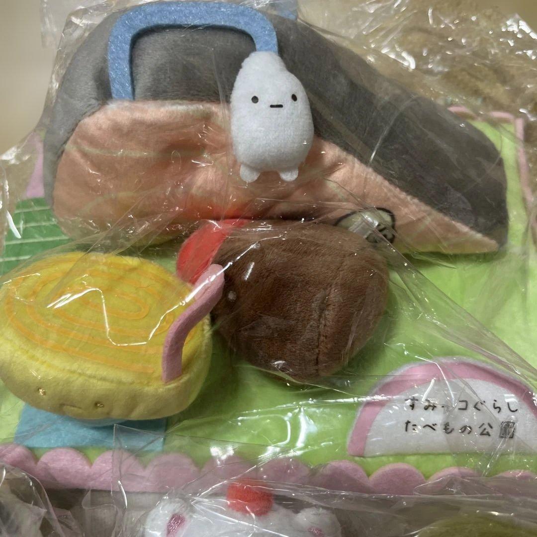 すみっコぐらし　たべもの王国　てのりぬいぐるみセット