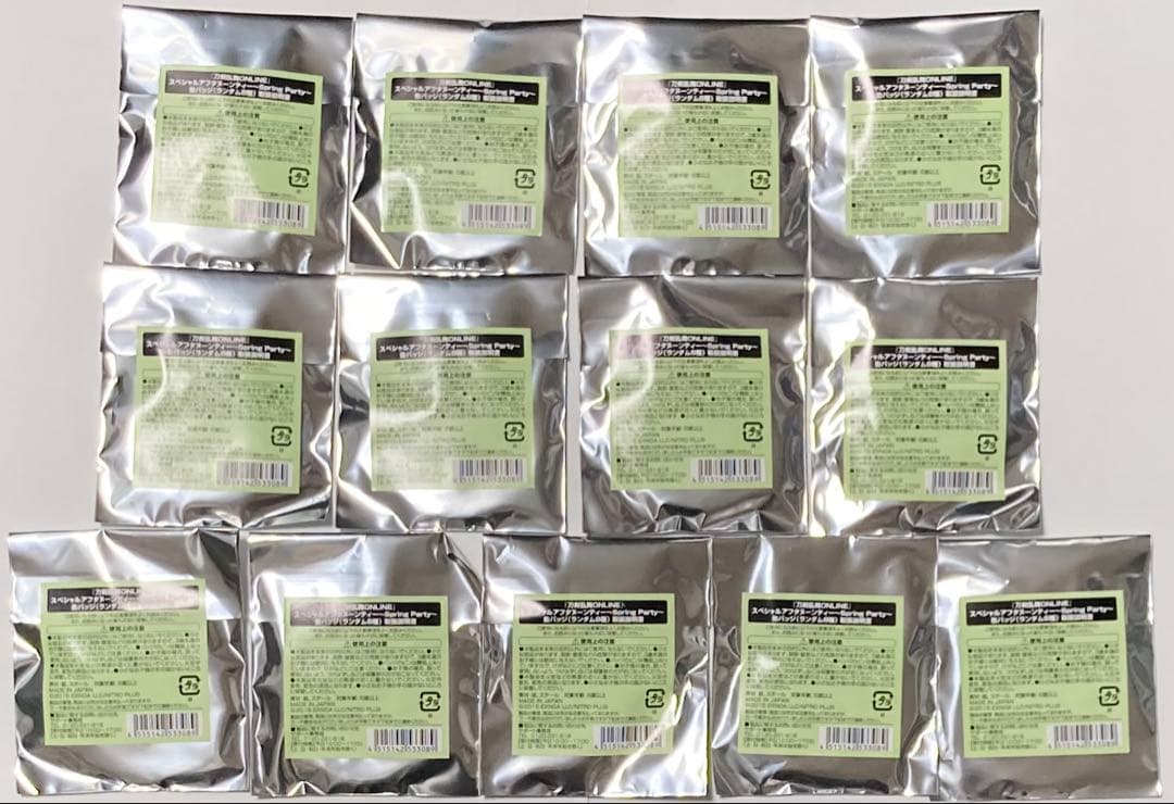 刀剣乱舞 アフタヌーンティー 缶バッジ 一期一振 乱 山姥切 五月雨 雲