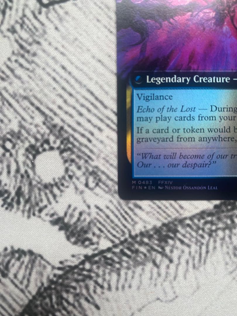 MTG オリジナル、アシエン・エメトセルク 拡張アートfoil 英語