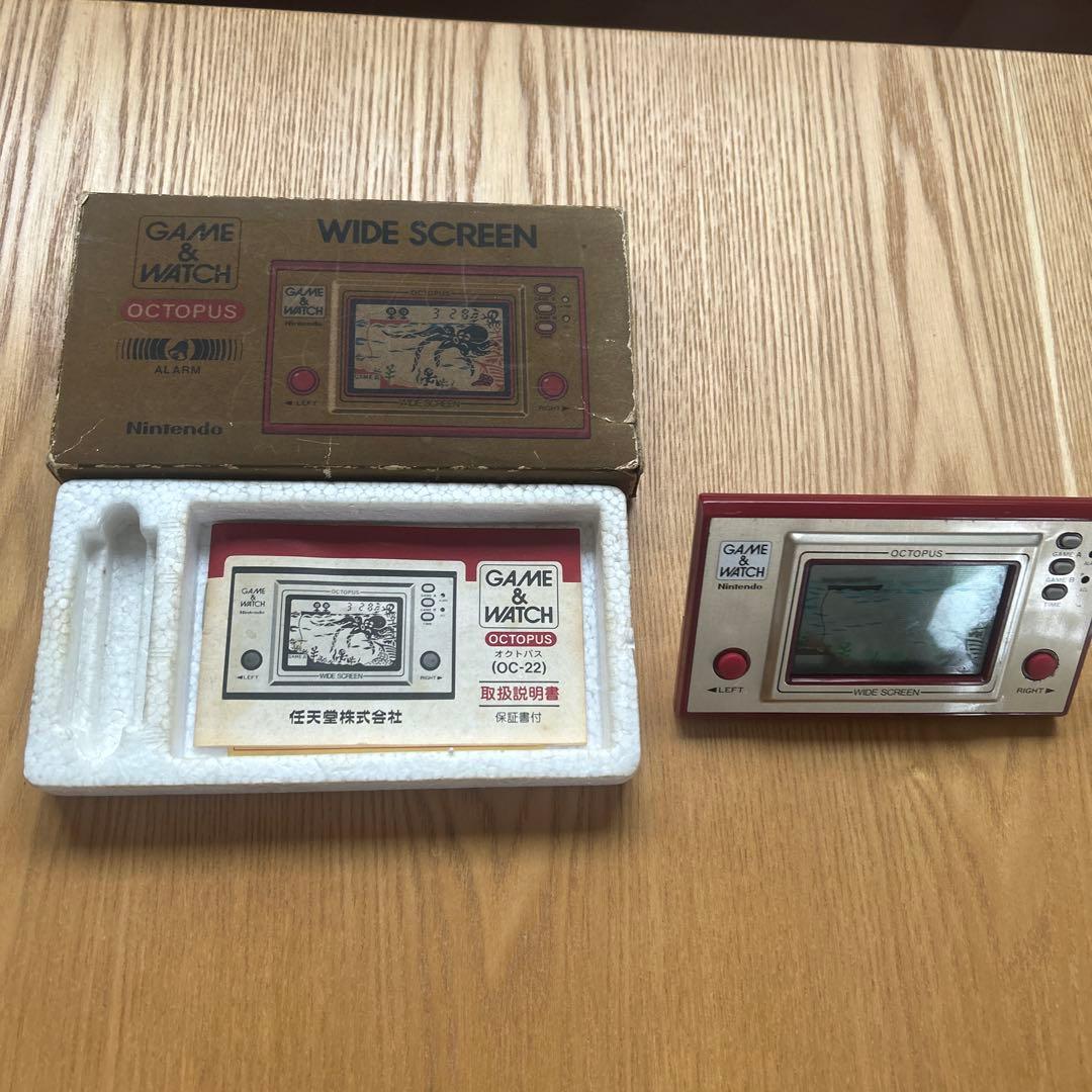 オクトパス　ゲームウォッチ【美品】