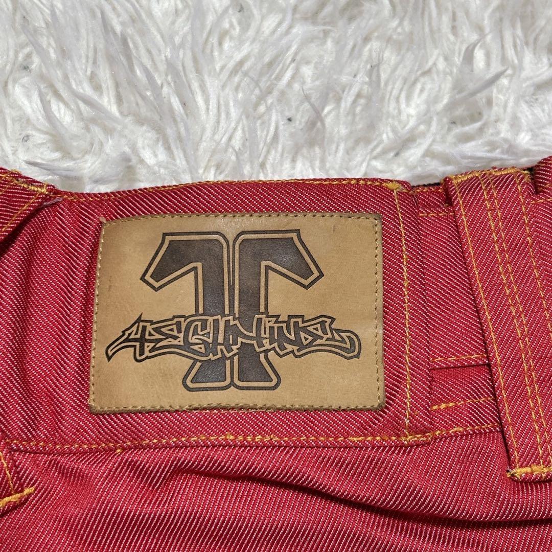 2479】✨希少✨ TECHNINE テックナイン スノーボードパンツ 赤系