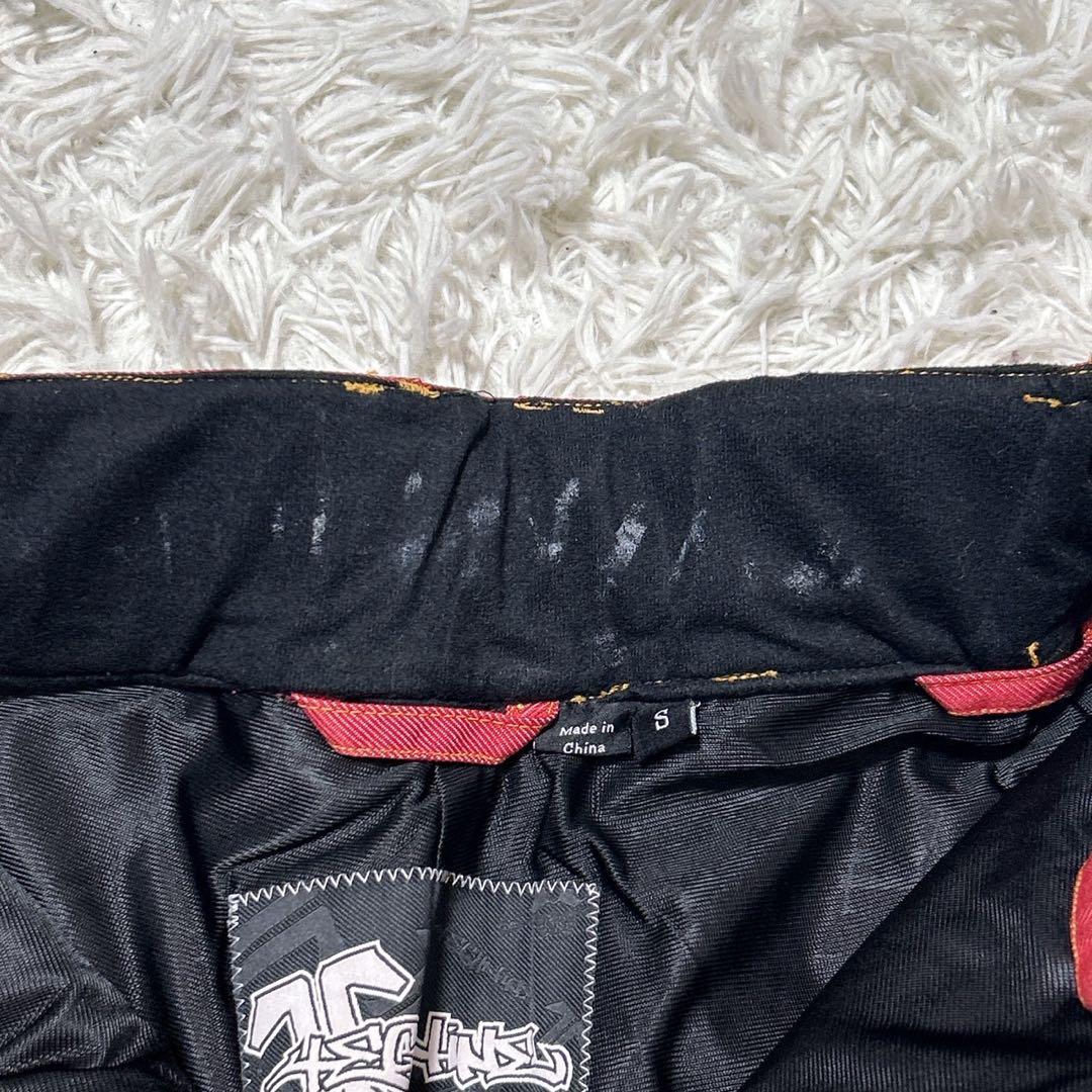 2479】✨希少✨ TECHNINE テックナイン スノーボードパンツ 赤系