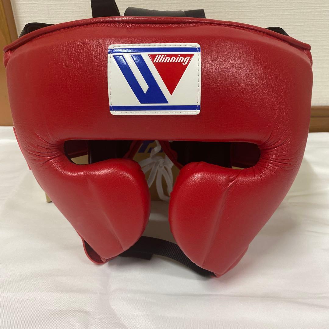 Winning ヘッドギア レッド Lサイズ｜Winning ヘッドギア レッド 赤 L
