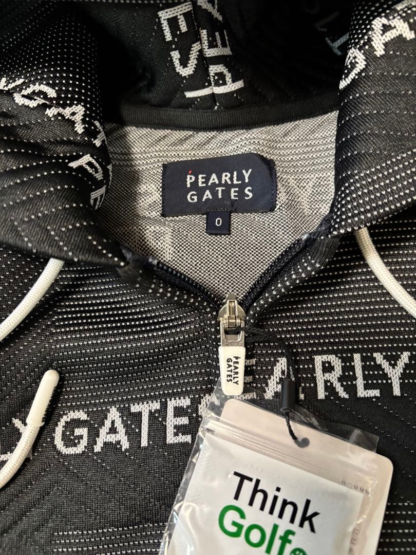 PEARLY GATES フード付きジップアップセーター サイズ0-公式