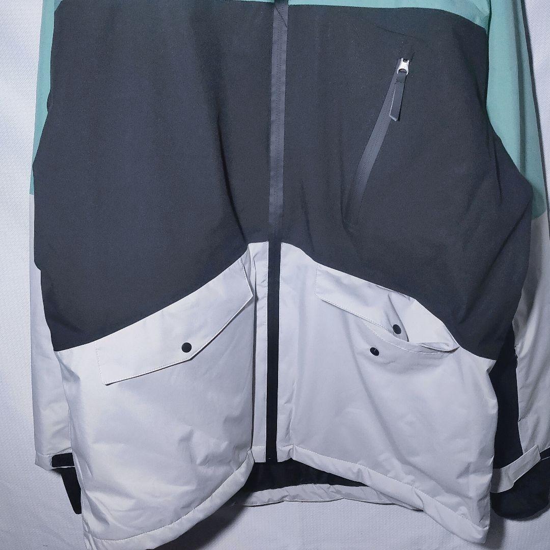 新品 上下セット 3L 防水防寒スーツ イージス スノーミント ワークマン