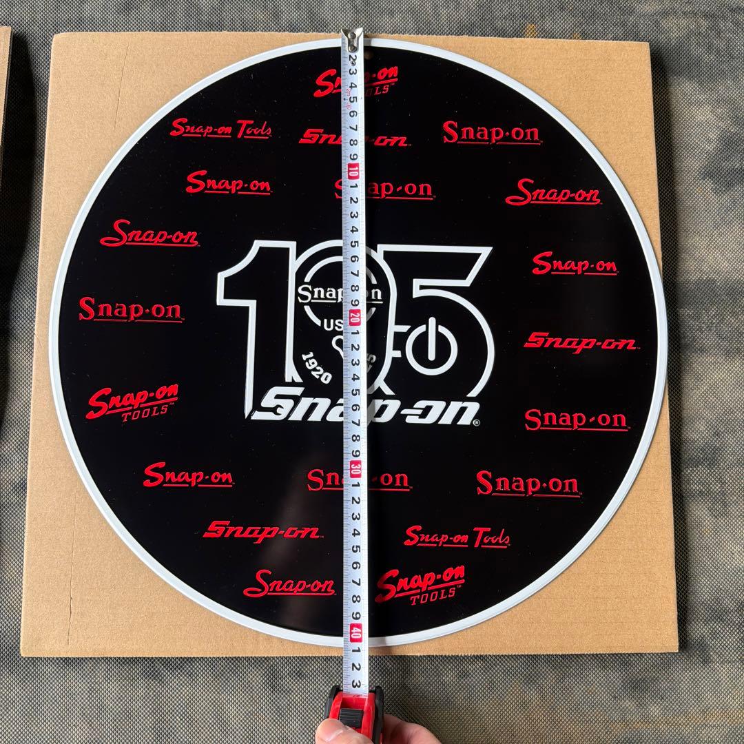 snap-on スナップオン 105周年記念 サイン プレート 2種セット - メルカリ