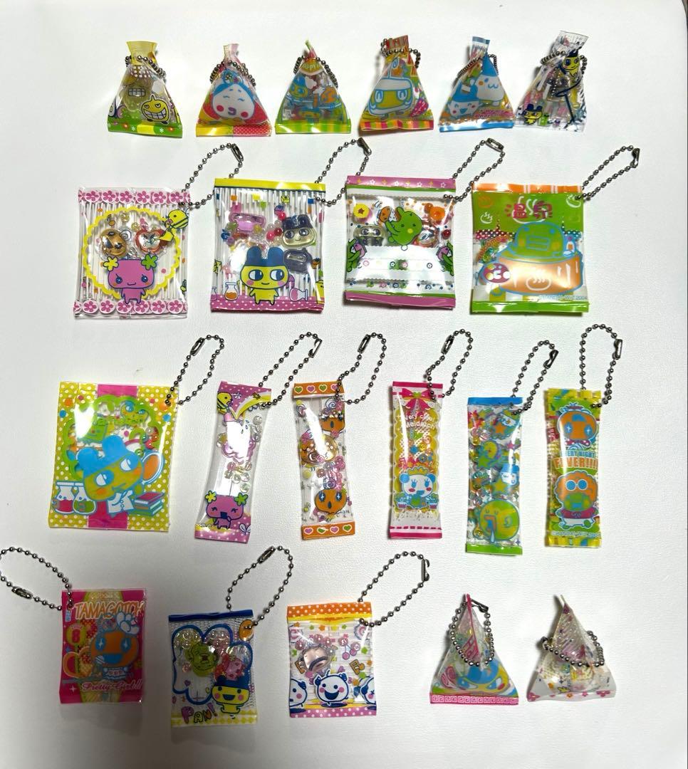 平成レトロ たまごっち ボンボンドロップシール キーホルダー 一番くじ