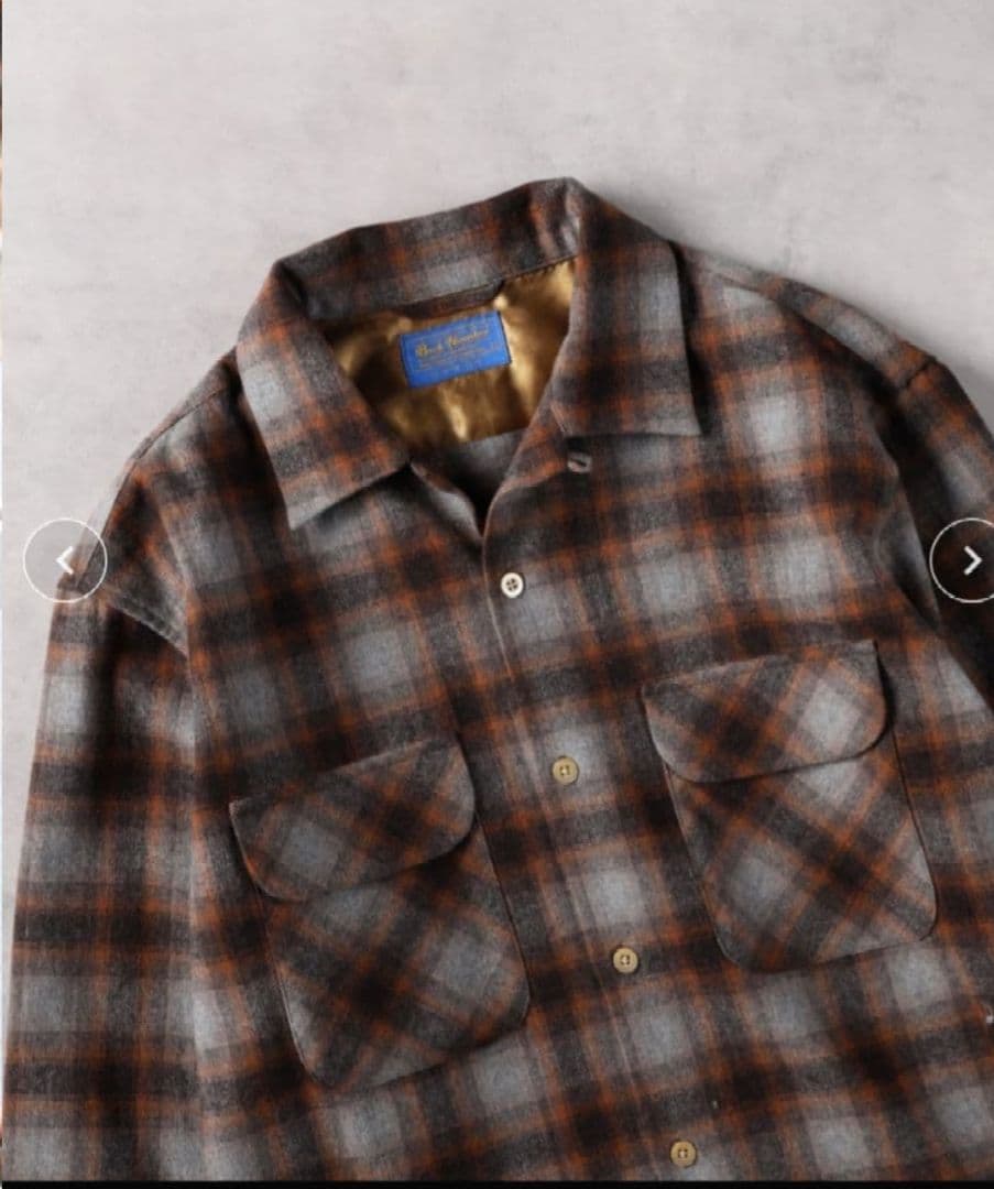 FJ ボードシャツ ウール Sサイズ ペンドルトン オンブレ - メルカリ