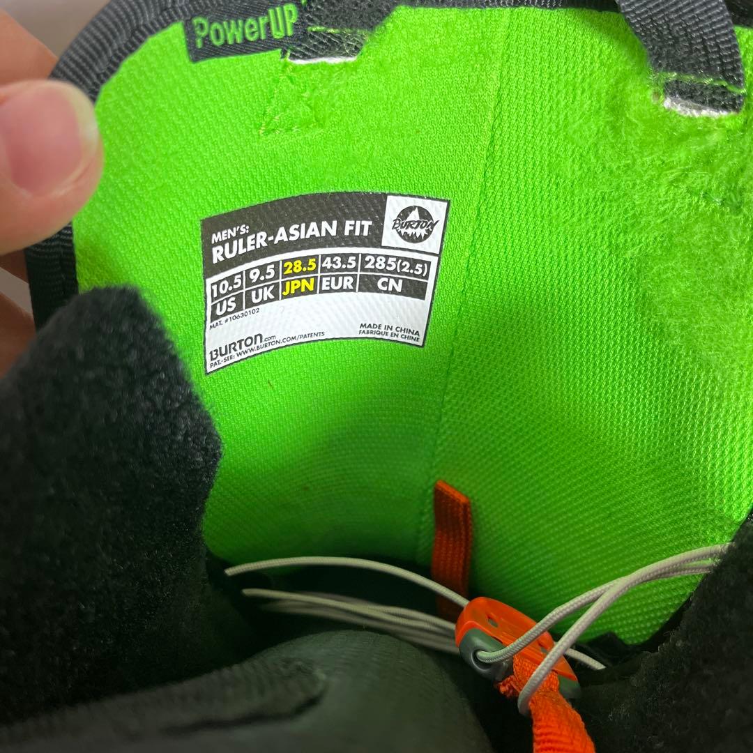 BURTON RULER ASIAN FIT 28.5cm スノーボードブーツ