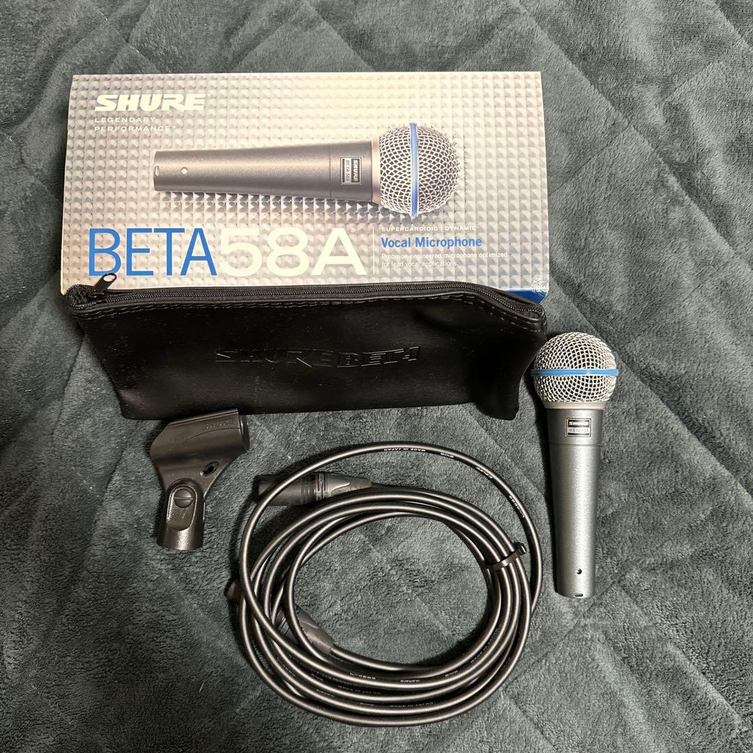 SHURE BETA 58A ダイナミックマイク Amazon.co.jp: SHURE シュア BETA 58A-J ダイナミック ボーカル マイク