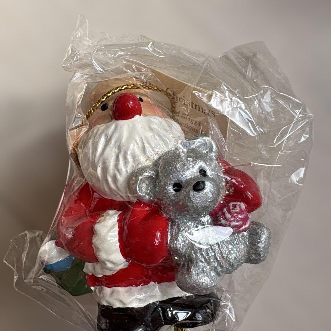 高島屋 チャリティー サンタ オーナメント4個セット サンタクロース