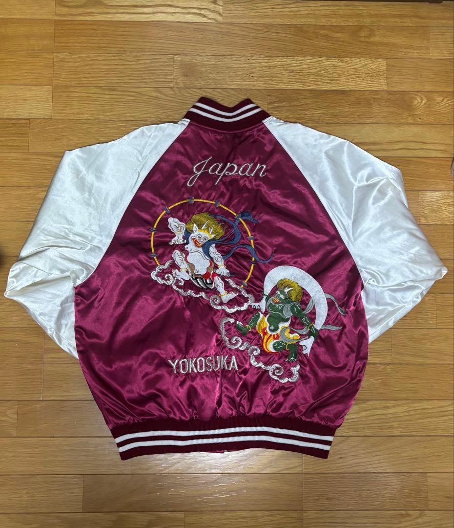 星姫？　HOSHIHIME？　スカジャン　3L 和柄　刺繍　風神雷神 71bQOYivZWL._AC_UY1000_.jpg