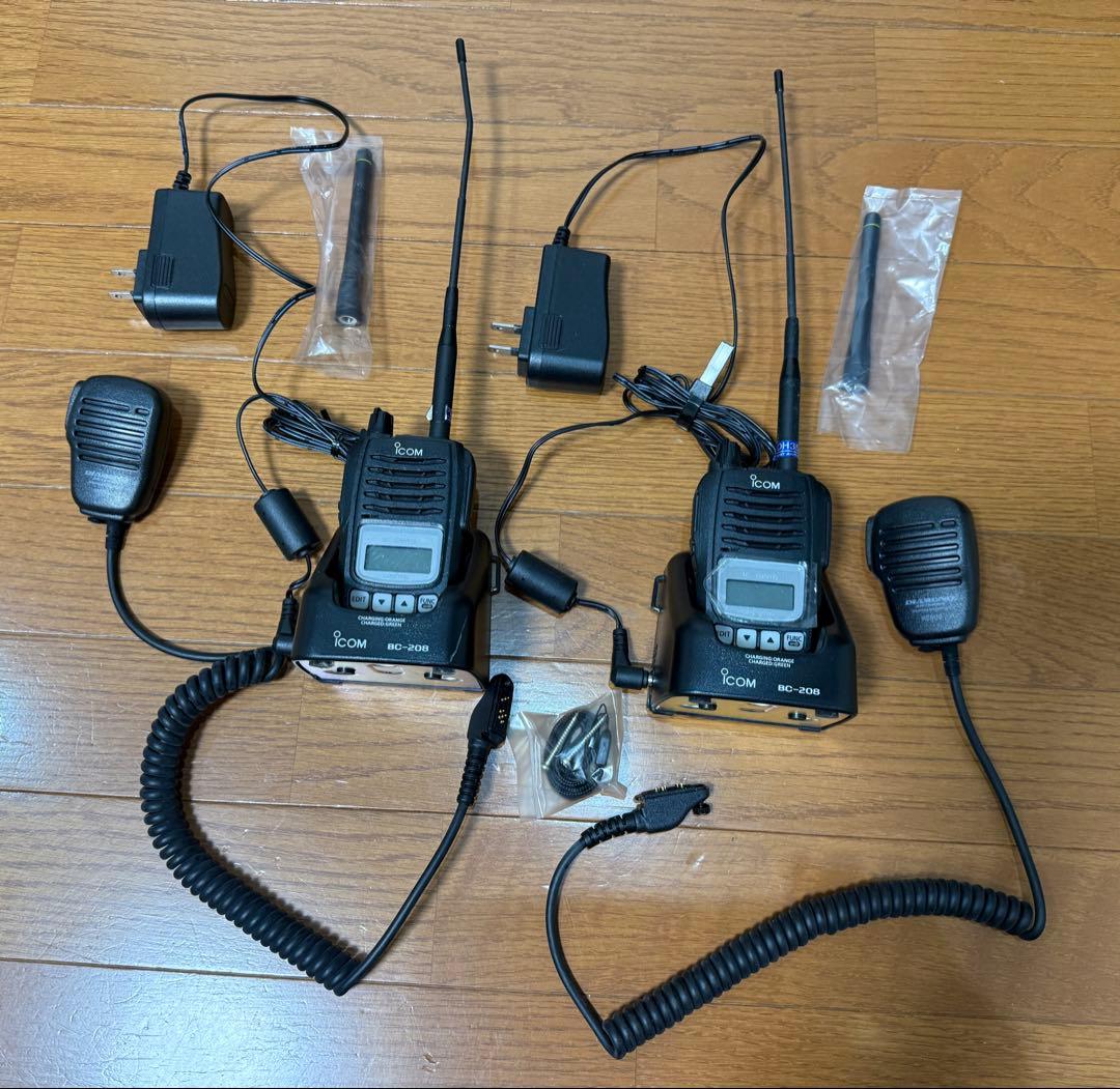 NI ICOM IC-20B デジタル簡易無線機 2台セット NI ICOM IC-20B デジタル簡易無線機 2台セット NI ICOM IC-20B