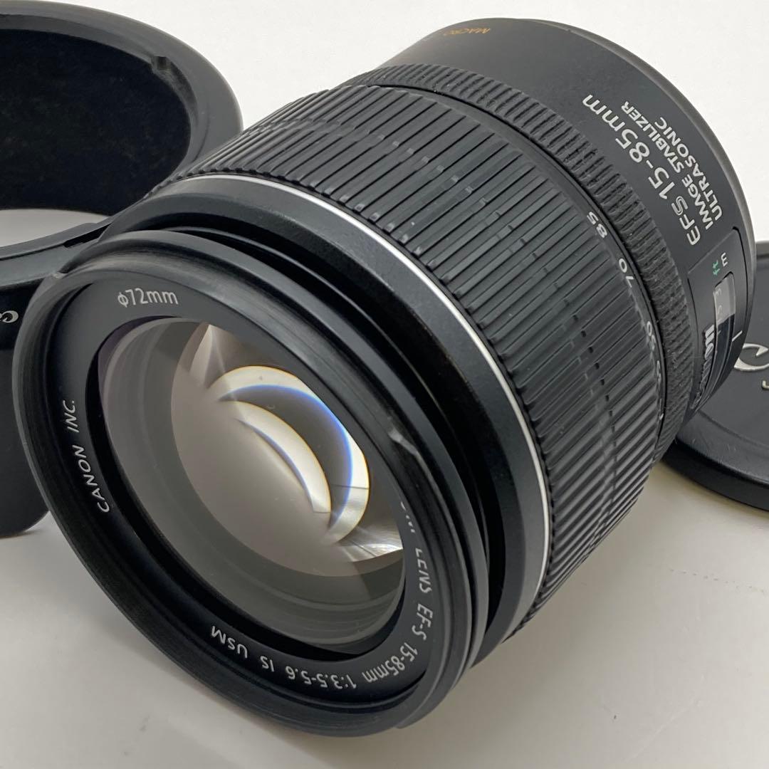 レンズ(ズーム) CANON EF-S 15-85mm f3.5-5.6 IS USM