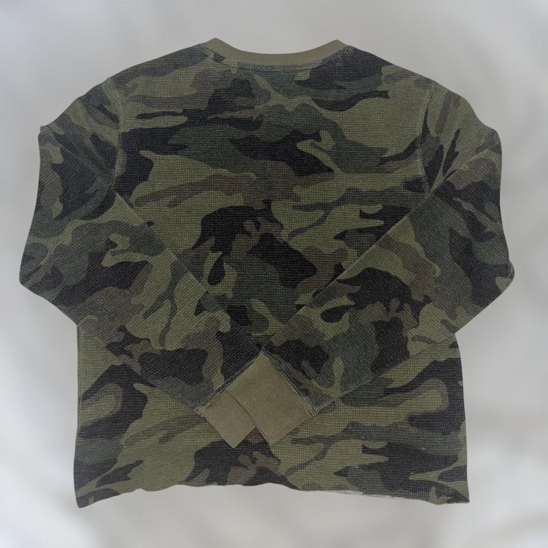 90s 迷彩 サーマル カモフラ 短丈 古着 y2k - メルカリ