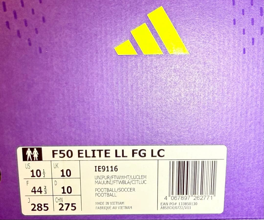 F50 ELITE レースレス ファストリボーン FG 28.5cm 新品 限定