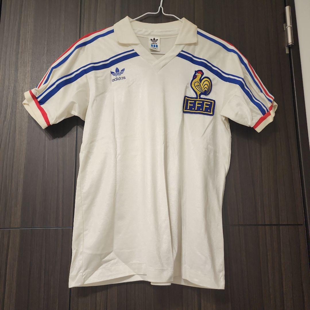 1986 フランス代表 ユニフォーム(A) 10番 PLATINI(プラティニ) - メルカリ