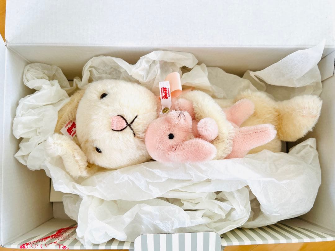 【新品】Steiff【完売】【地域限定】ロージー ラビット＆ベイビー バニー
