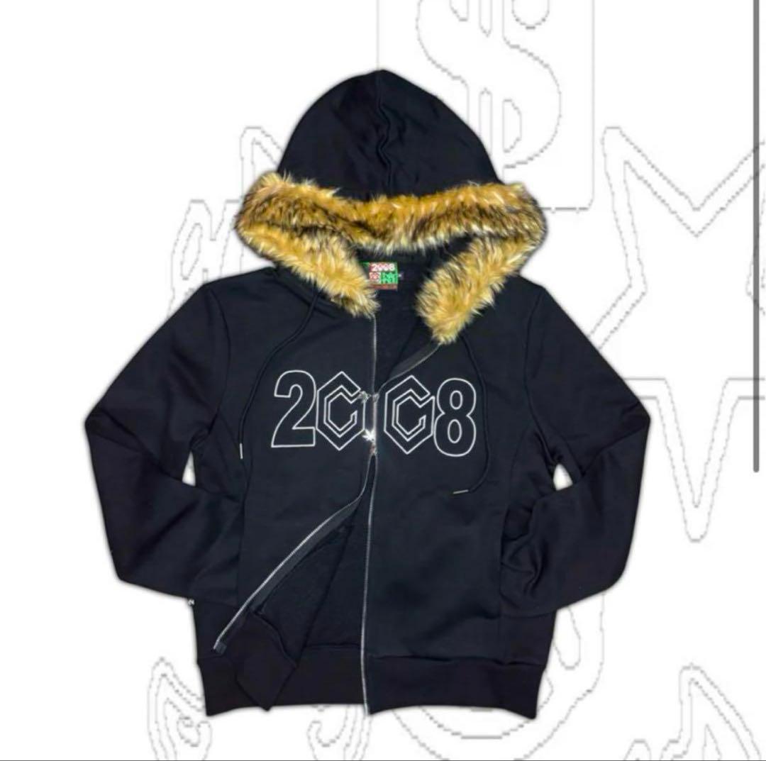 さいやすね fuckthisindustry ファー パーカー fti - メルカリ