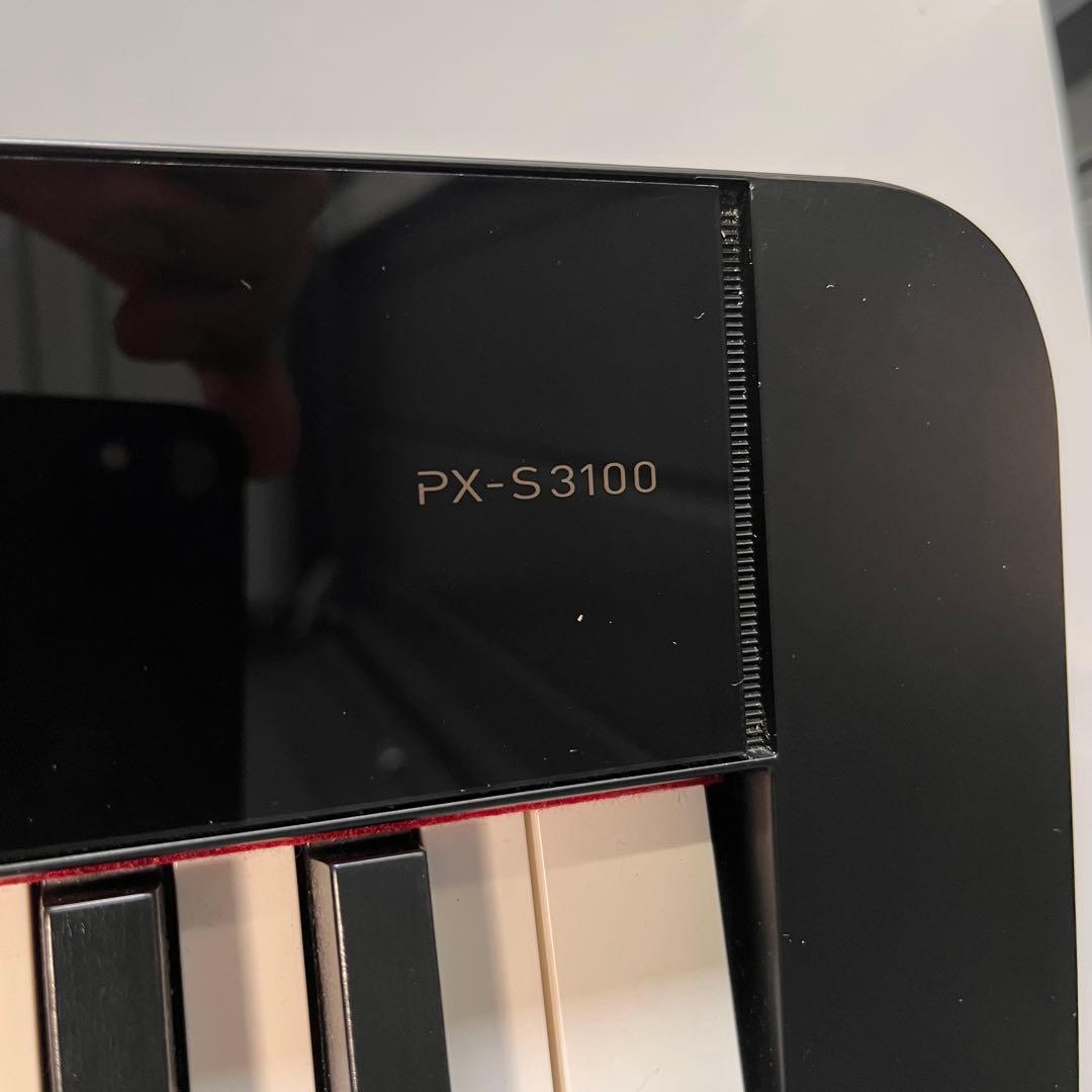 ジャンク CASIO PX-S3100 2021年製 ブラック 電子ピアノ
