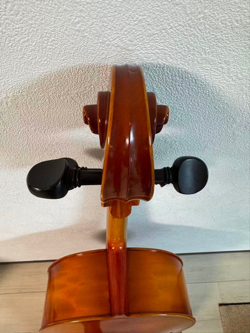 suzuki-1887-4/4NO：72チェロ 4本弦 ハート型ブリッジ