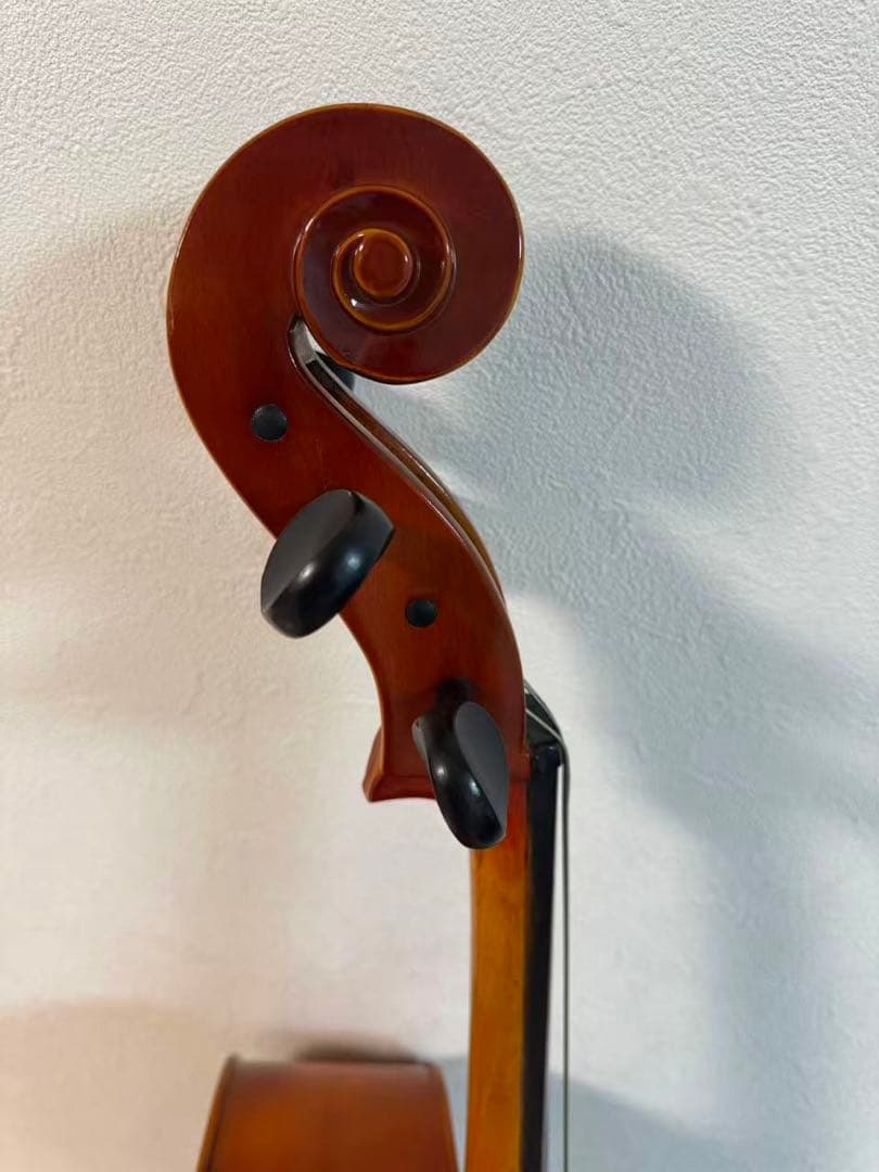 suzuki-1887-4/4NO：72チェロ 4本弦 ハート型ブリッジ