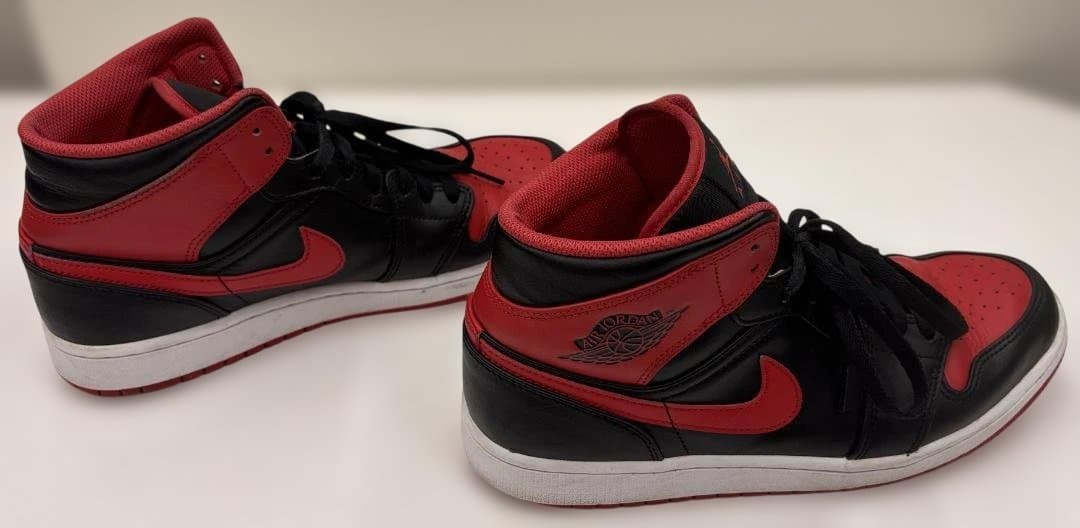 ジョージ　ナイキ エアジョーダン1 ミッド ブレッド 28.5cm 中古