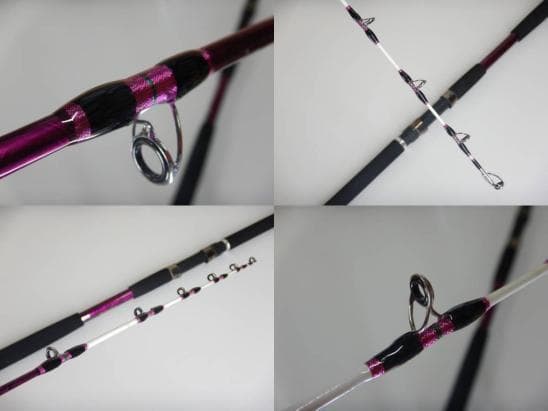 1.8ｍ★7：3◆先調子◆錘20～60号★スピニングリール用★グラスソリッド