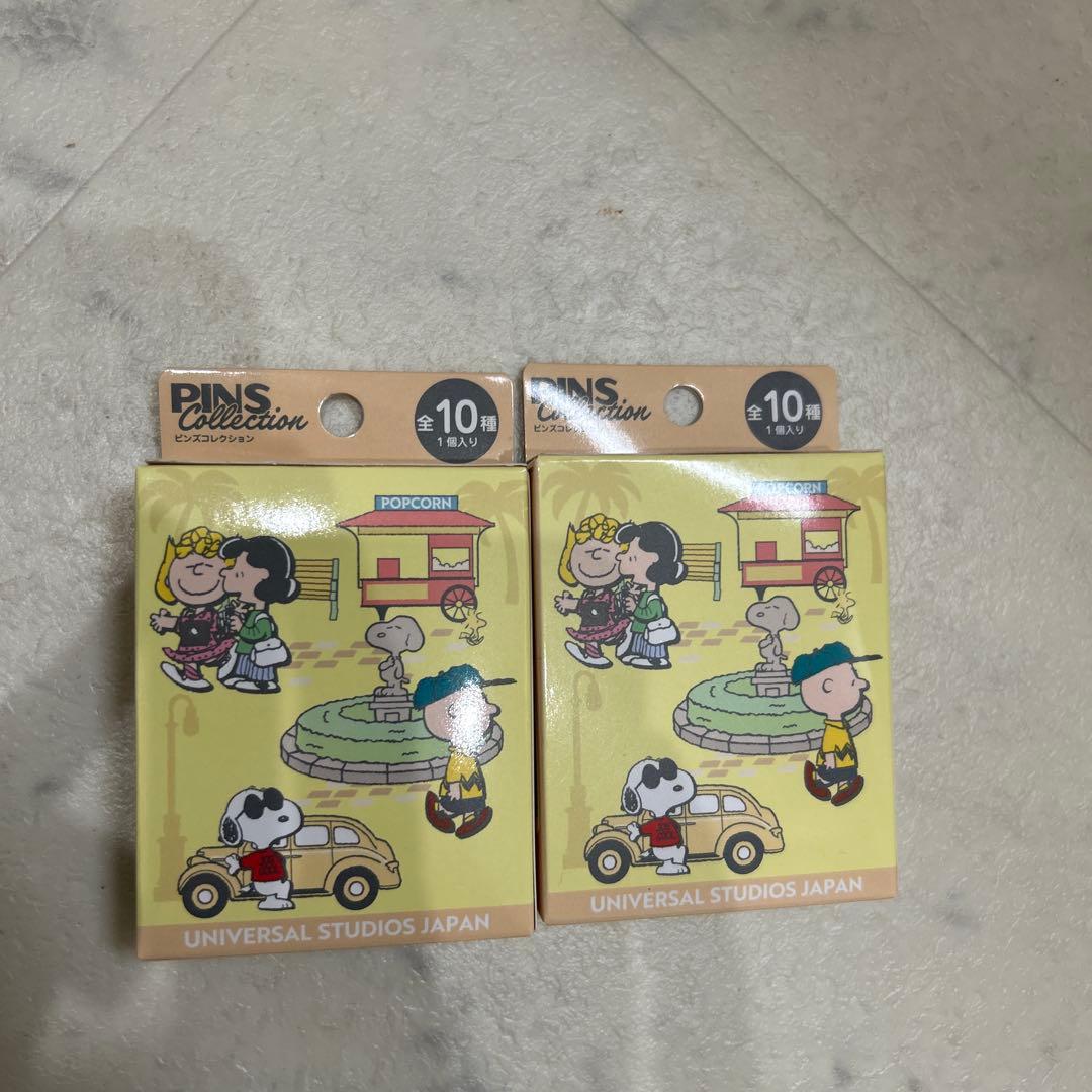 新品未使用⭐️USJ限定スヌーピーピンバッジ2個セット - メルカリ