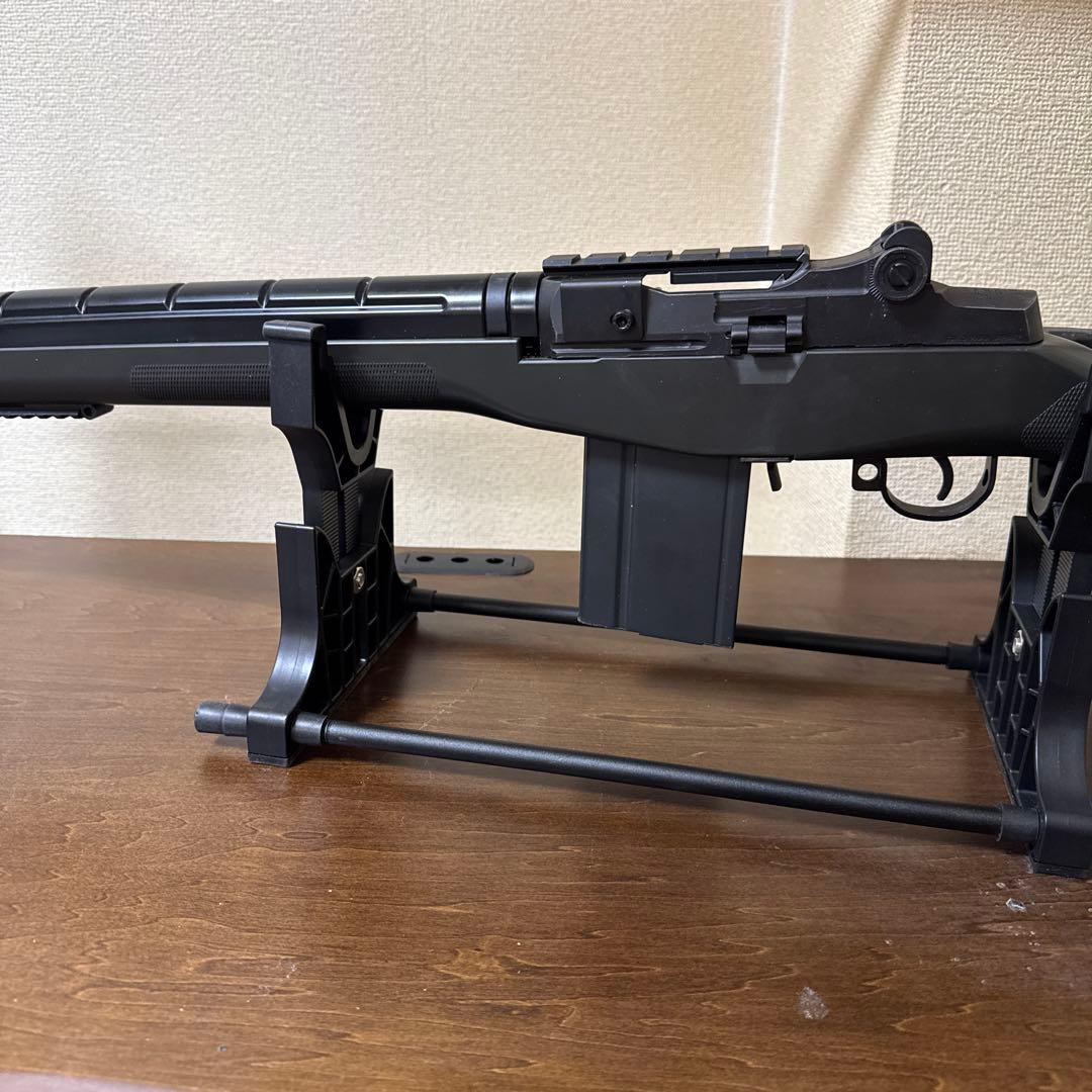 東京マルイ　M14 OD ファイバーストック　電動ガン　サイドマウント付き U.S.ライフル M14 ウッドタイプストックver. - 電動ガン スタンダード