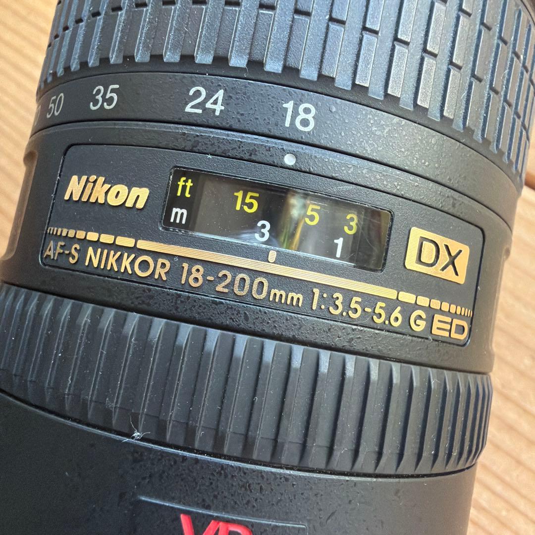 レンズ(単焦点) Nikon AF-S NIKKOR 18-200mm f/3.5-5.6
