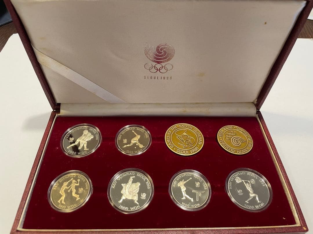 ソウルオリンピック記念コイン8枚セット - メルカリ