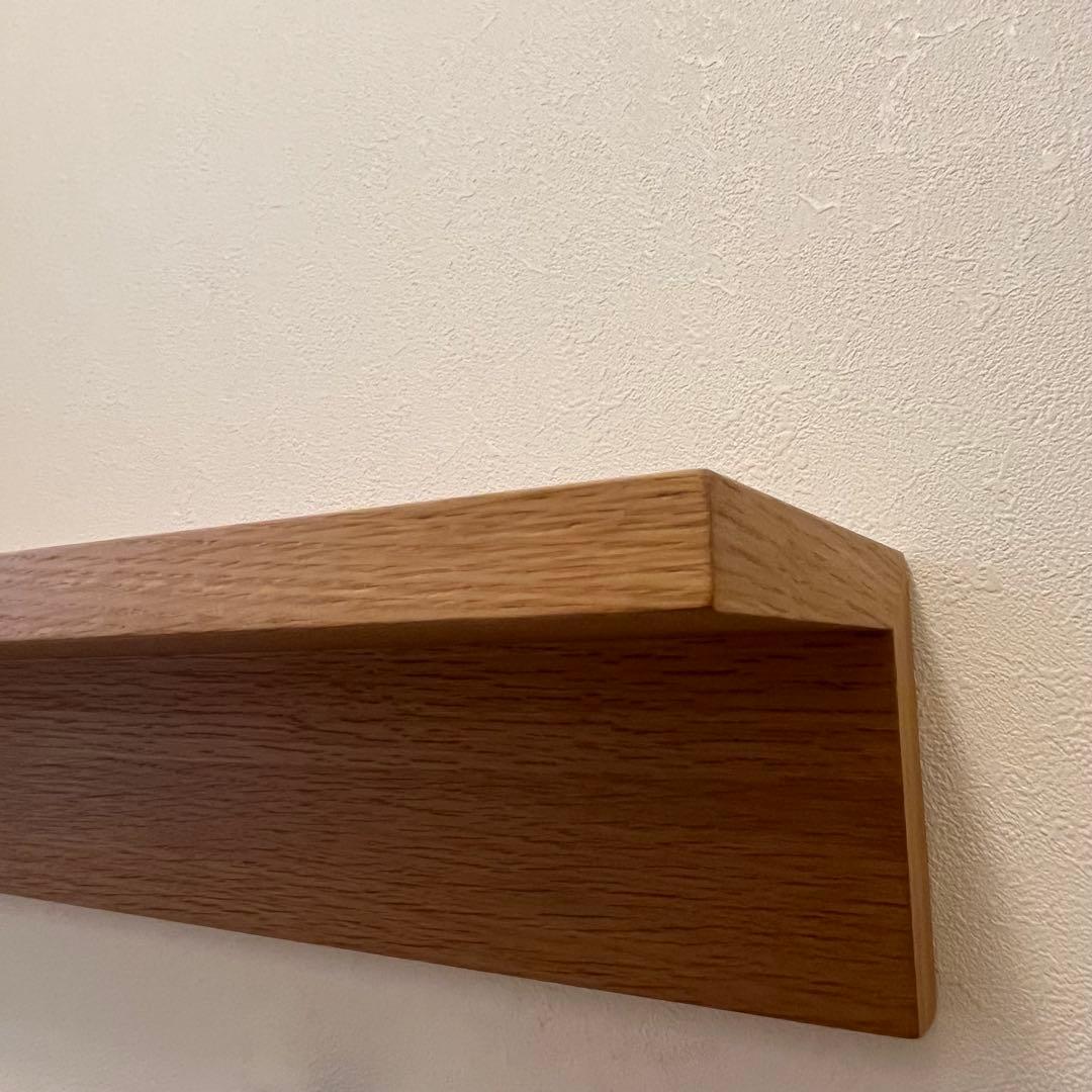 無印良品 MUJI 壁につけられる家具 オーク 44cm - メルカリ