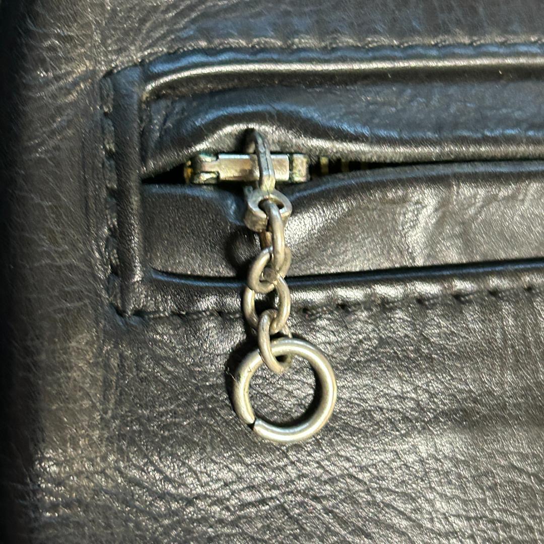 希少80s エアロレザー ハイウェイマン ステアハイド ライダース 牛革