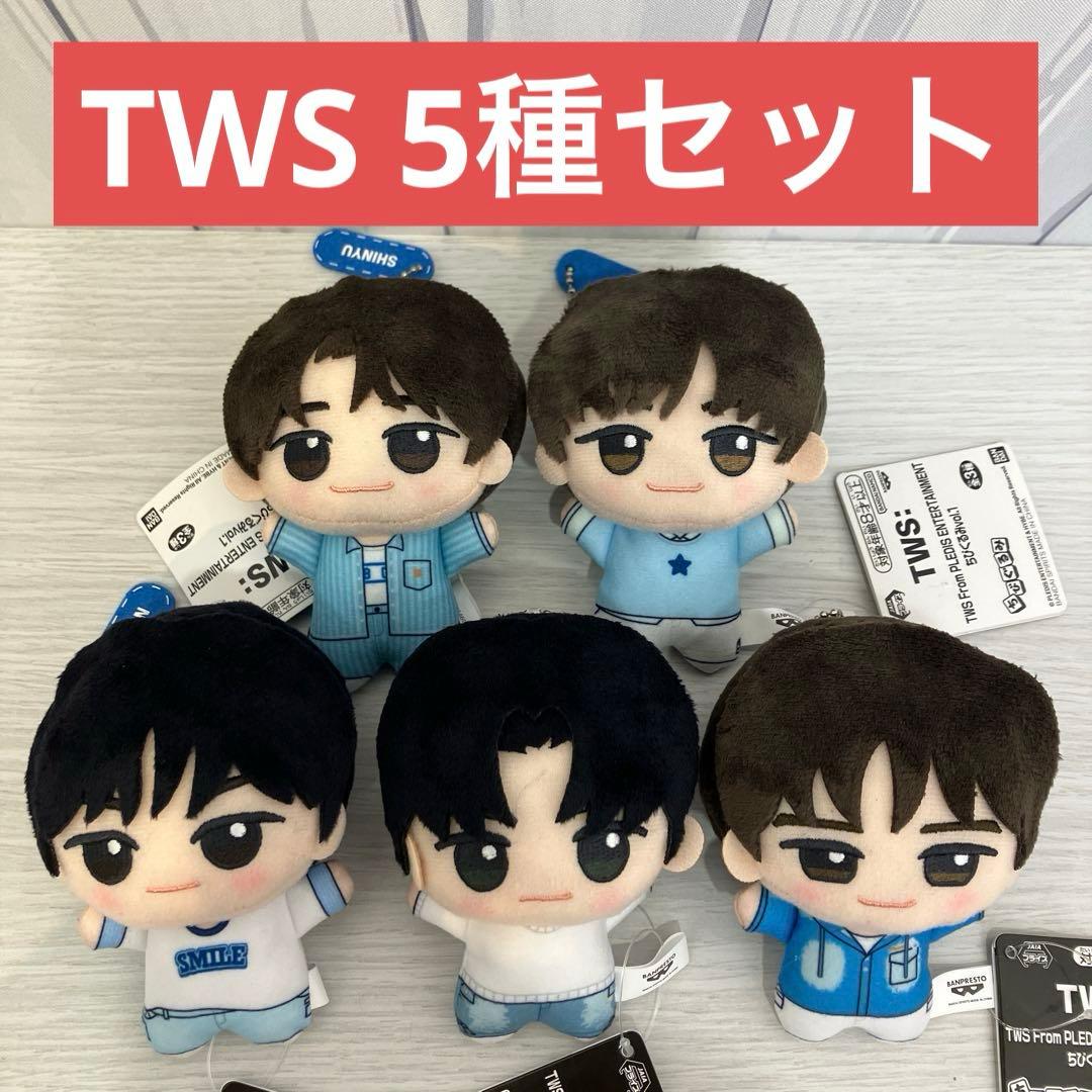 TWS ちびぐるみ 5種セット ジフン ギョンミン ドフン シニュ ヨンジェ