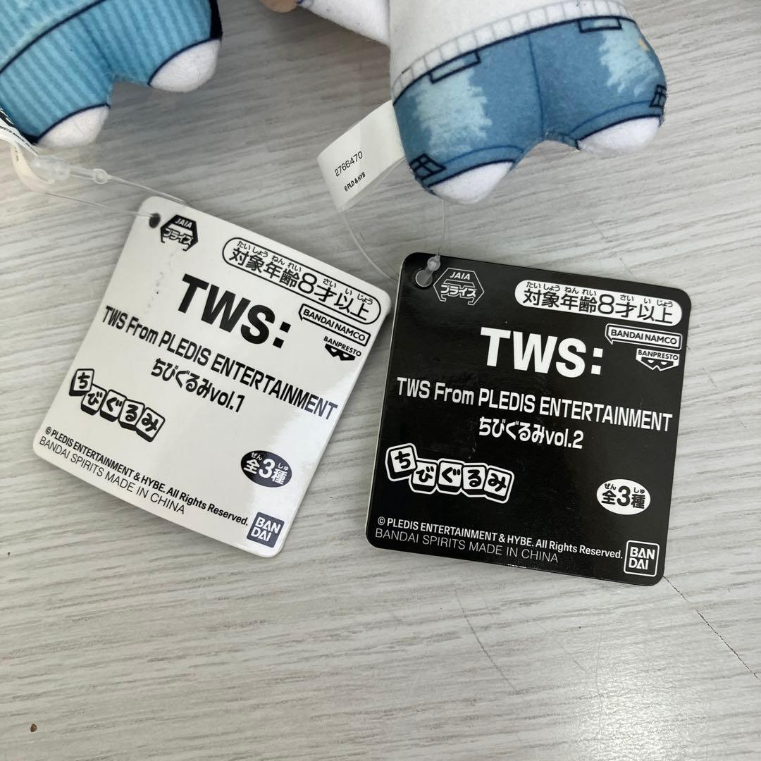 TWS ちびぐるみ 5種セット ジフン ギョンミン ドフン シニュ ヨンジェ