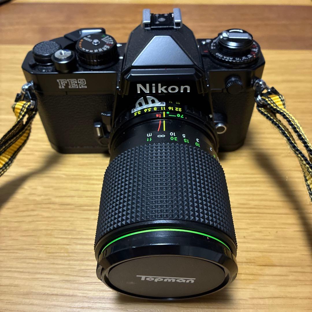 Nikon FE2 、ストラップ topmanレンズ - メルカリ