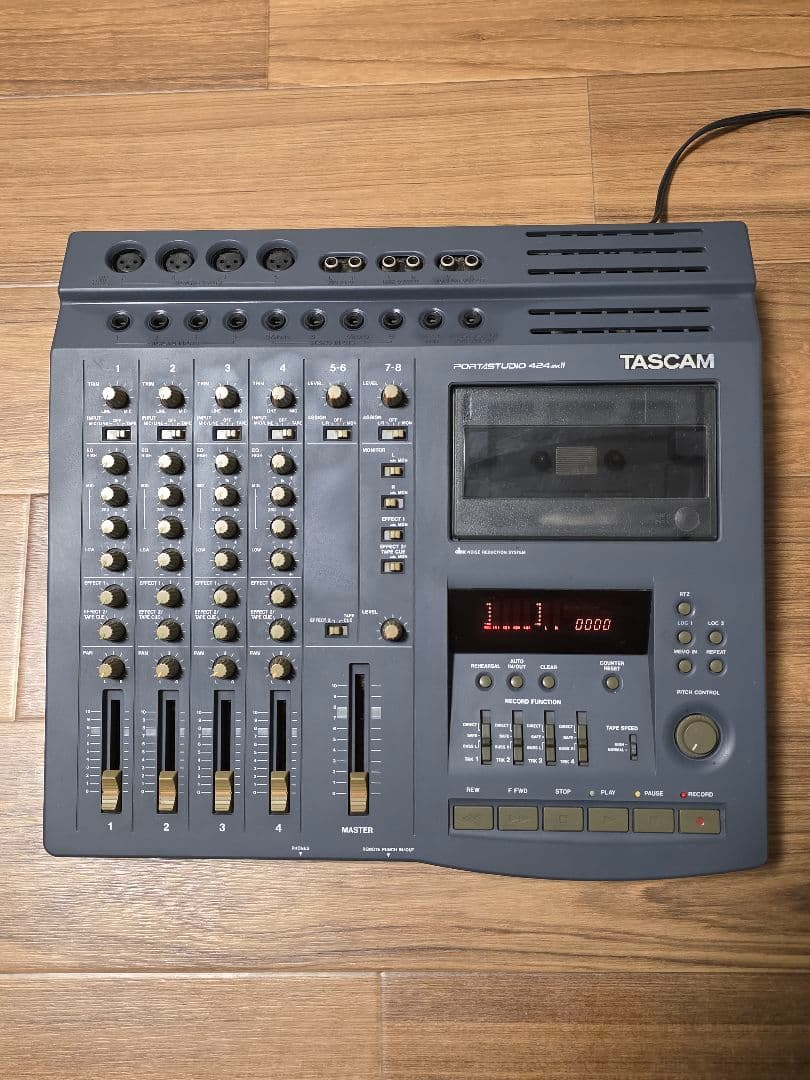【通電のみ確認】 TASCAM PORTASTUDIO 424 mkII Tascam 424 MkIII & 414 MkII