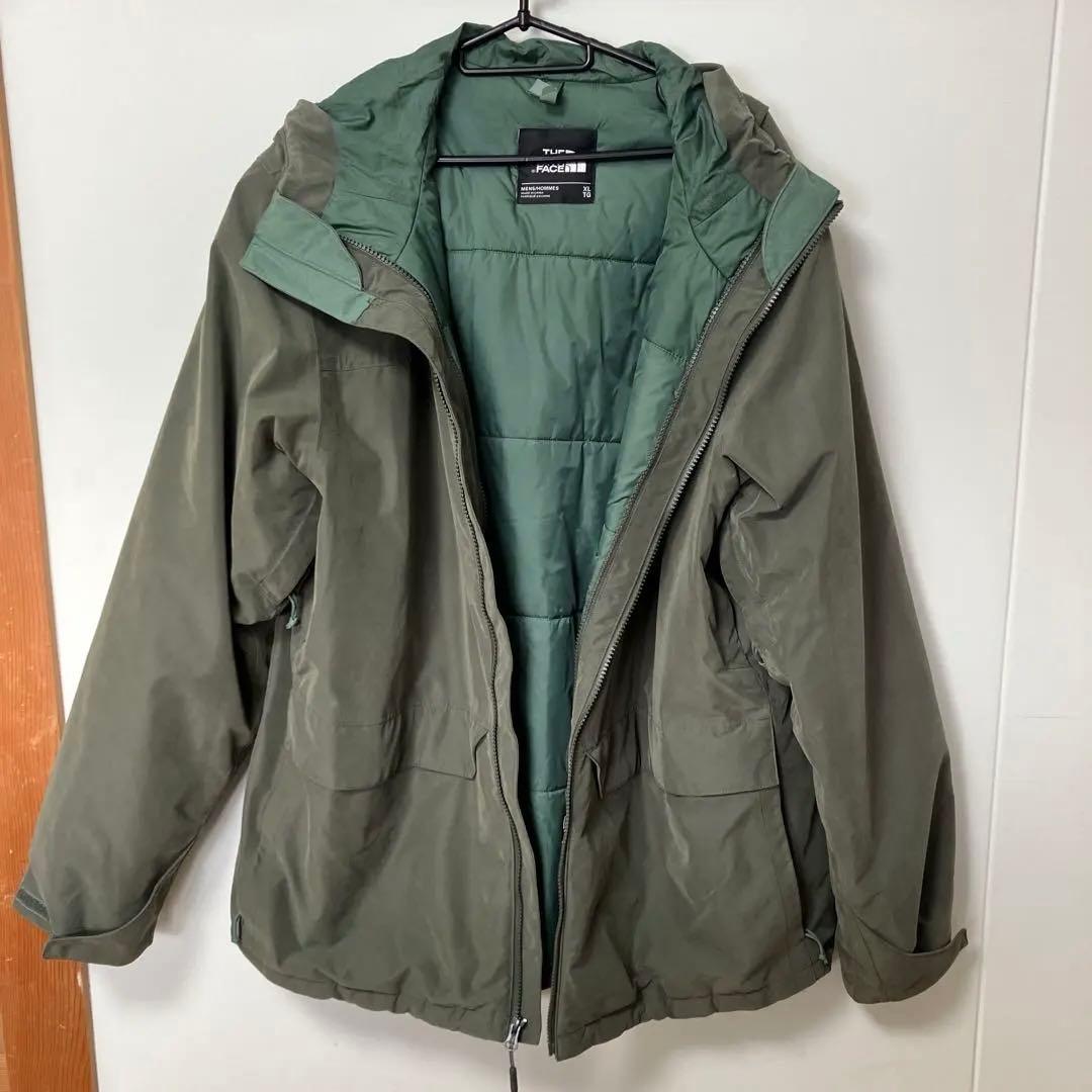 THE NORTH FACE フード付きジャケット XL オリーブグリーン - メルカリ