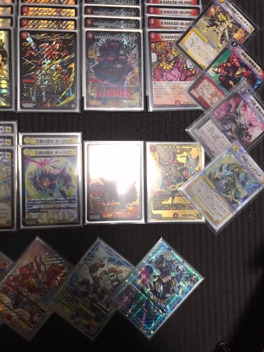 デュエマデッキセット　赤白ビートダウン　赤青覇道　GR付き