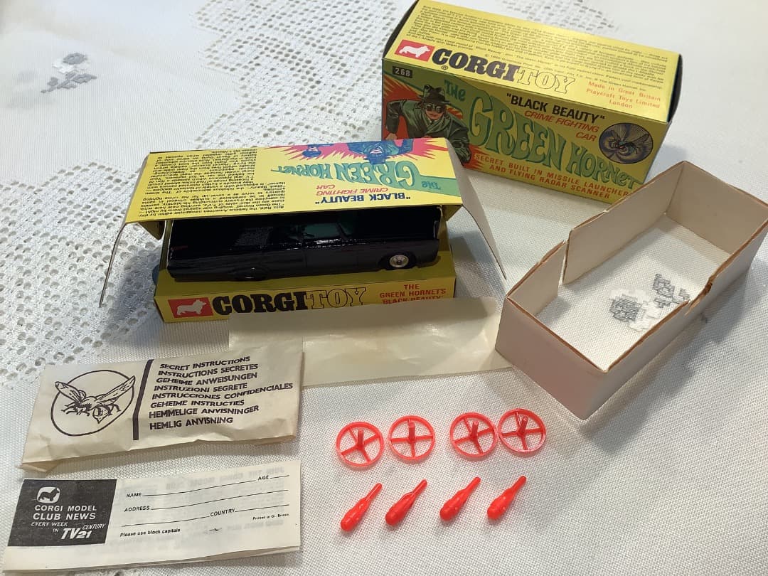 新品未使用品レア　コーギートイズ　ブラックビューティー　ミニカー