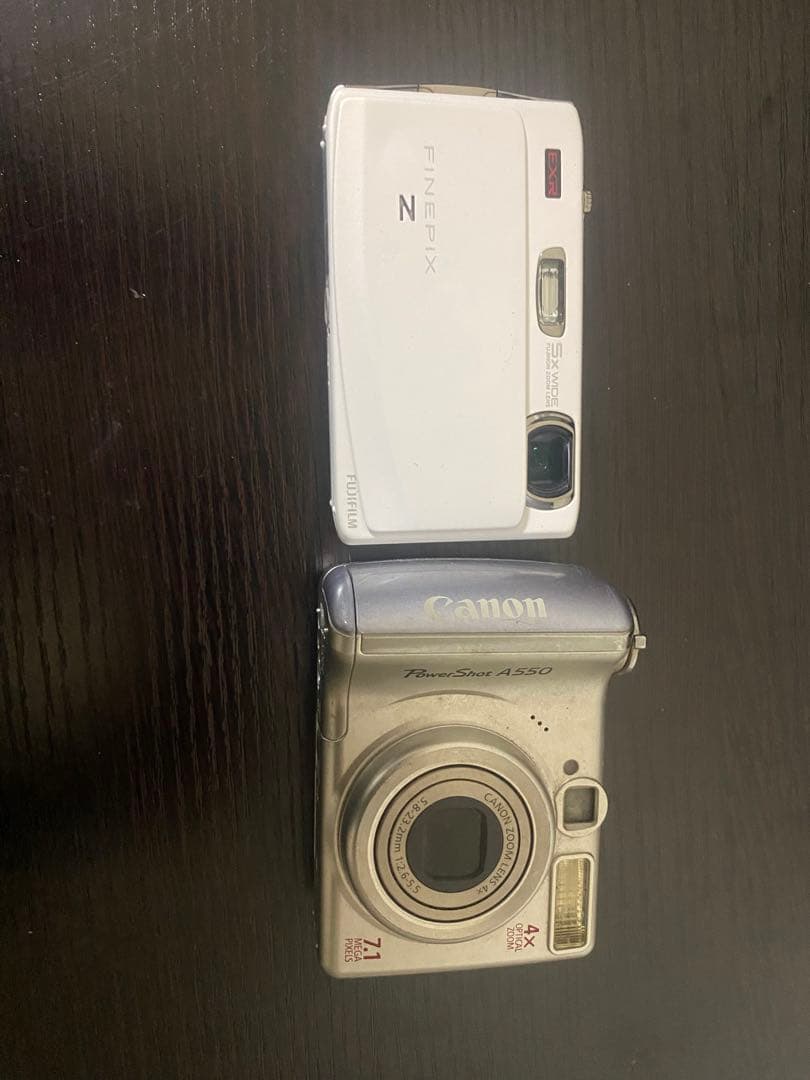 カメラ2点セットジャンク品Fujifilm Canonカメラ ジャンク品】 Canon FUJIFILM OLYMPUSなど フィルムカメラ