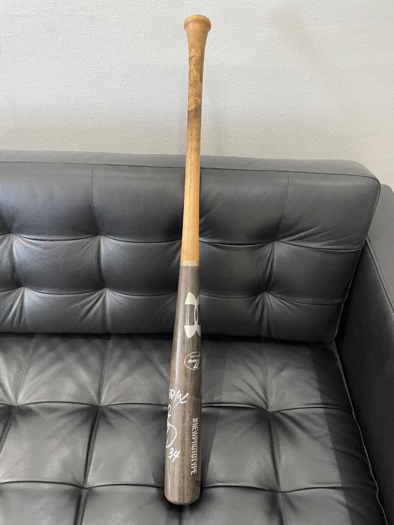 吉田正尚 実使用 直筆 サイン バット オリックス レッドソックス 侍