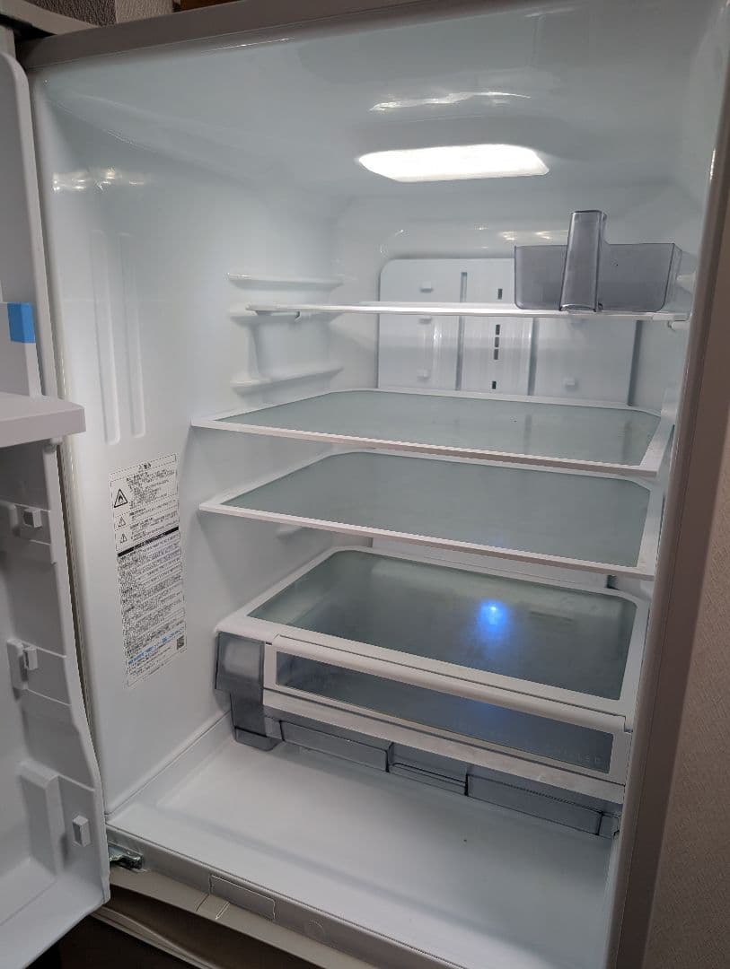 【Hachi】TOSHIBA GR-T470GZL 冷蔵庫 465L 東芝 冷蔵庫 【新品同様】冷凍冷蔵庫 465L 右開き アッシュグレージュ