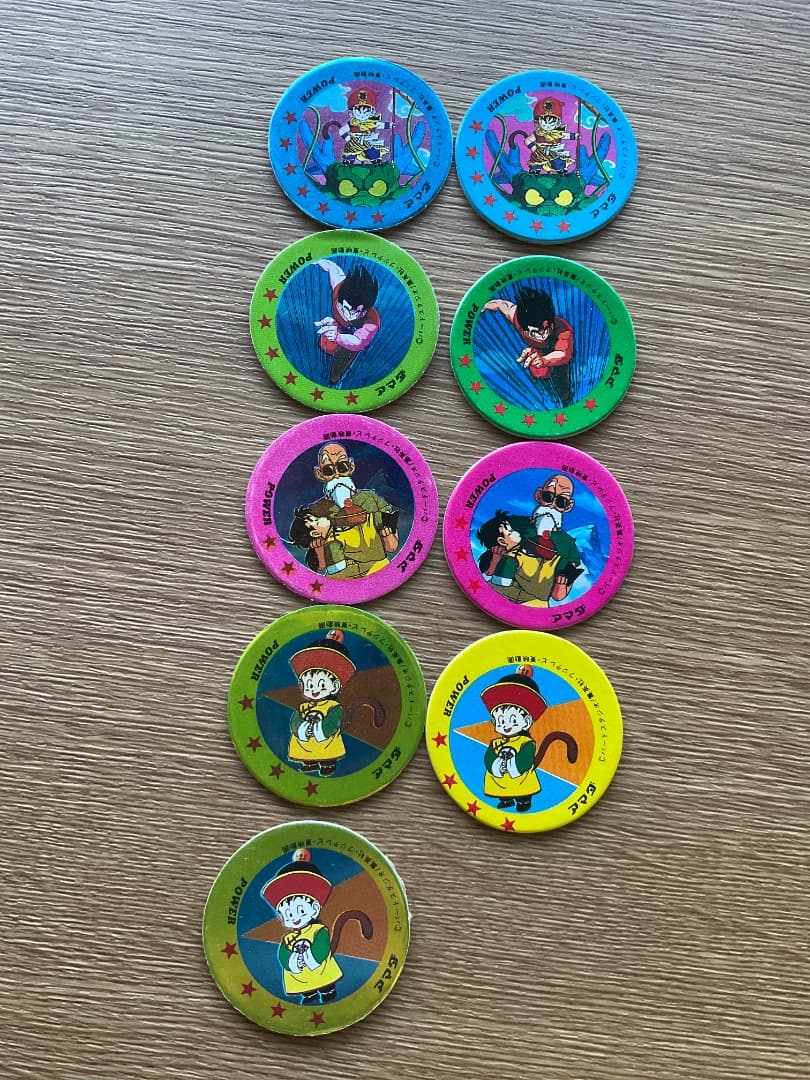 ☆バラ売り可能☆ 丸型・面子・めんこ・メンコ ☆ドラゴンボール 色々