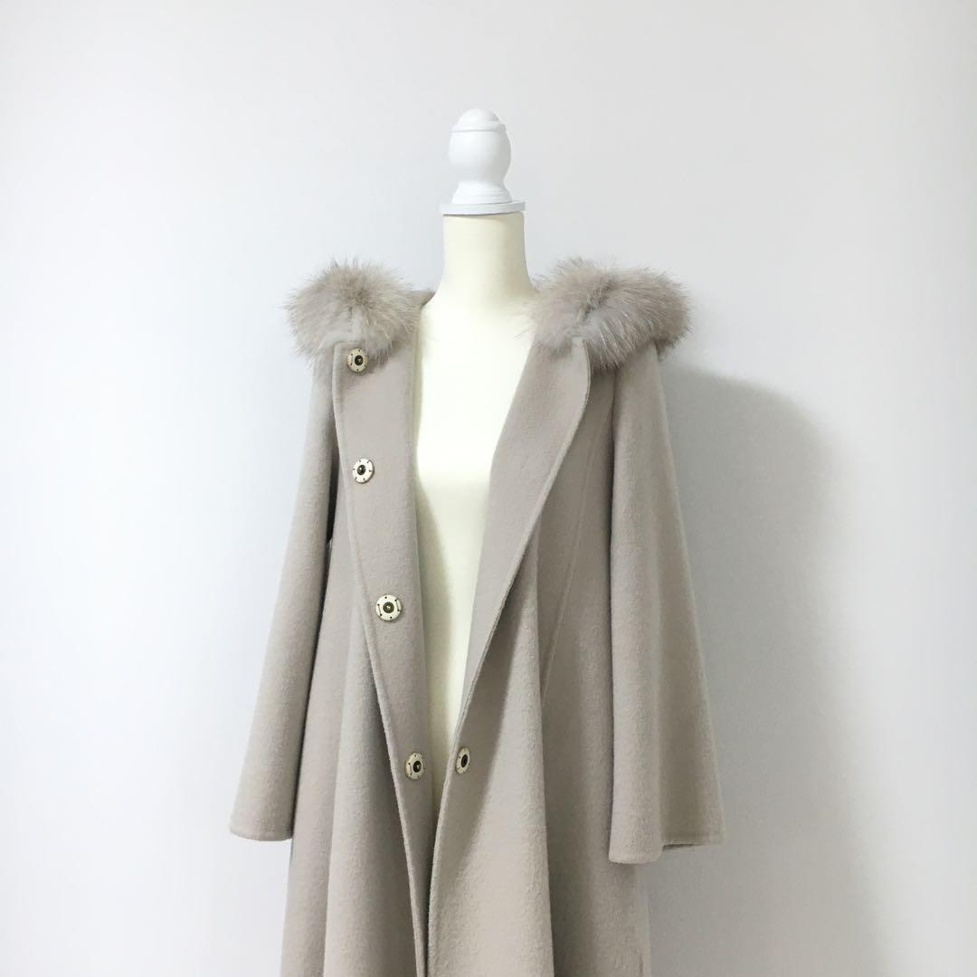 近年美品 定価63万円 FOXEY フォクシー カシミヤ100% コート - メルカリ